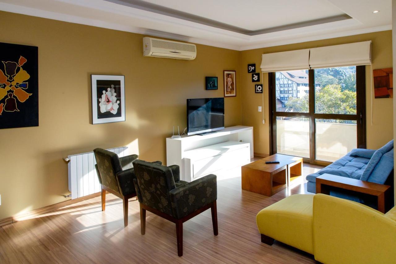 Apartamento Super Agradavel No Centro De Gramado Exterior photo